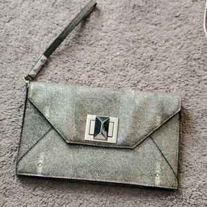 BCBGMAXAZRIA Stingray clutch wristlet